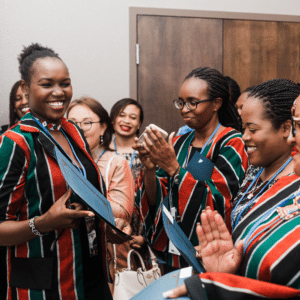 <h2>Sustainable Impact</h2> Support to carry your learning forward — through mentorship, continued connection with fellow alumnae, and resources that strengthen your leadership long after the program ends.