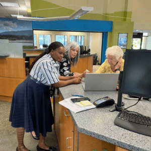 <h2>Mentorship Placement</h2> Ten days at a Canadian credit union, paired with a senior manager who will share their experience and guide you through day-to-day operations.